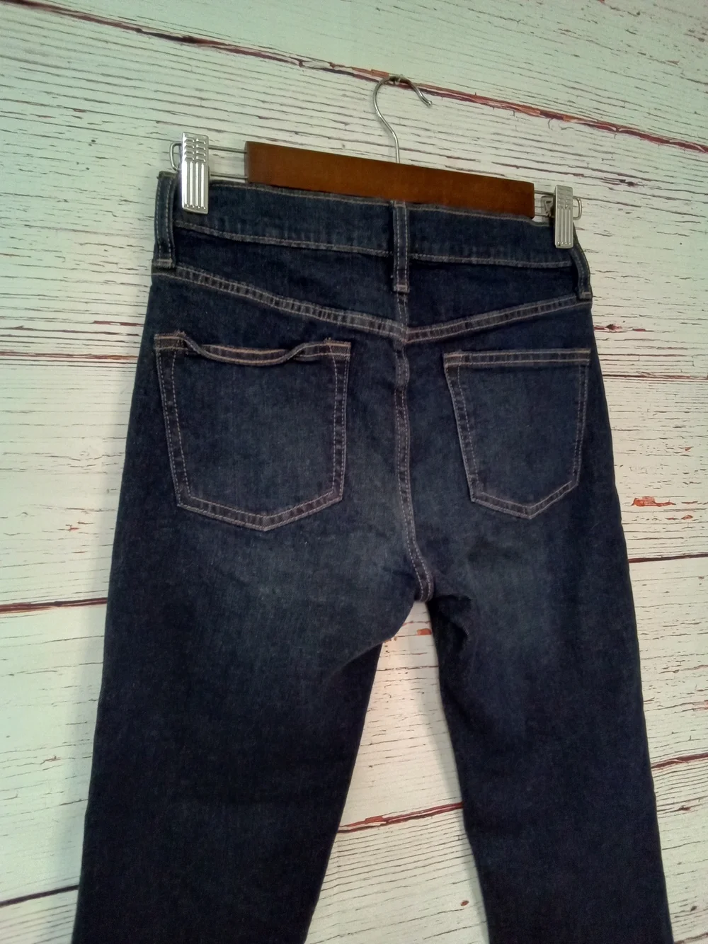 Old Navy Kids Boot-Cut Built-In Flex Jeans Dark Wash Size 14 Slim